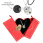 I LOVE YOU in 100 languages Necklaces - Heart Box