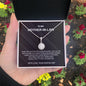 Crystal necklace - To my Mother in law