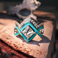 Ocean Wave Ring - Calming Vibes of the Sea