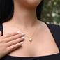 Sterling Silver Necklace - With Real Rose - To My Soulmate