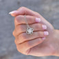 White Gold Necklace with Rose Box - Nr.1 Mother