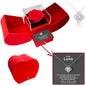 Sterling Silver Necklace - Heart Box - To My Love