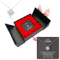 Sterling Silver Necklace - Luxury Rose Box - To My Love