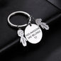 Personalized keychain - This Dad belongs to