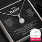 White gold necklace to my Baby - FREE BRACELET