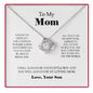 Sterling Silver Necklace - With Real Rose - Amazing Mom