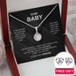 White gold necklace to my Baby - FREE EARRINGS
