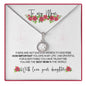 Sterling Silver Necklace with Rose Box - To My Mom