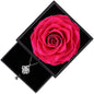 Gift box with real rose