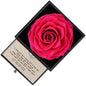 Sterling Silver Necklace with Rose Box - To my Mommy