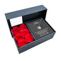 Sterling Silver Necklace - With 6 Roses - To My Love