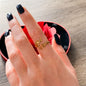 Sterling Silver Ring with Rose Box - Best Mom