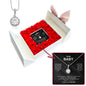 Sterling Silver Necklace - Luxury Rose Box - To My Baby
