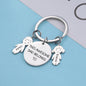 Personalized keychain - This Dad belongs to
