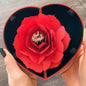 Sterling Silver Ring with Rose Box - Best Mom