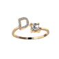 Personalized initial ring - To my favorite Person