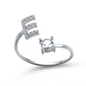 Personalized initial ring - To my favorite Person
