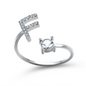 Personalized initial ring - To my favorite Person