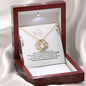 White gold necklace - To my wife
