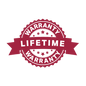 Lifetime warranty on this product