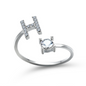 Personalized initial ring - To my favorite Person
