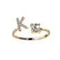 Personalized initial ring - To my favorite Person