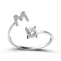 Personalized initial ring - To my favorite Person