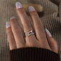 Cross ring - To my Mother oder Daughter