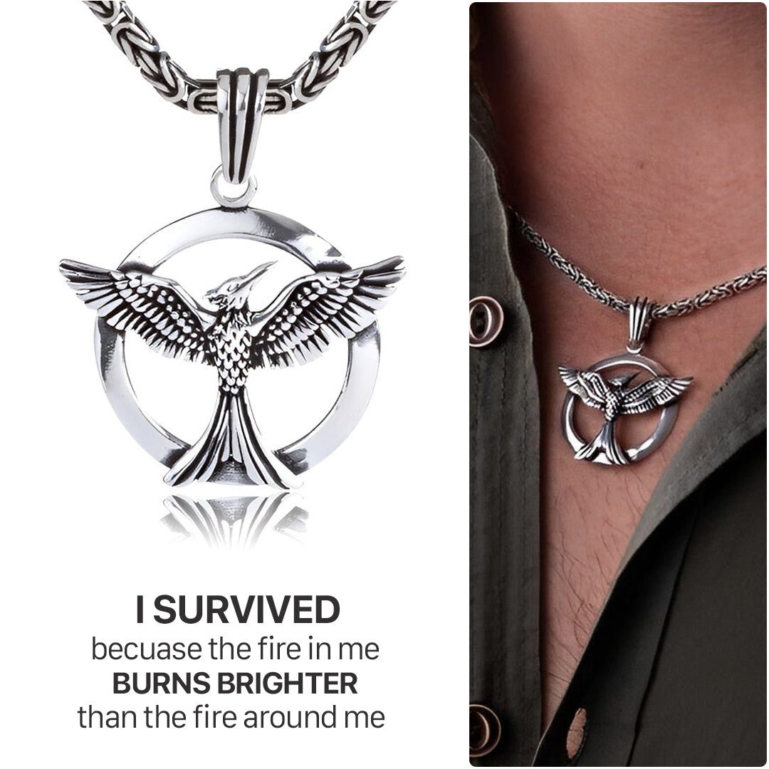 Phoenix Necklace - Rebirth & Eternity