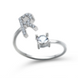 Personalized initial ring - To my favorite Person