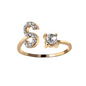 Personalized initial ring - To my favorite Person