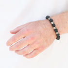 Lava stone bracelet - To my beloved Dad/Son/Husband