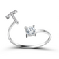 Personalized initial ring - To my favorite Person