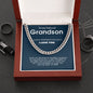 Cuban Chain - To my beloved grandson