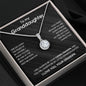 Crystal necklace - To my Granddaughter