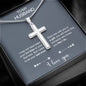 Stainless steel necklace - To my Husband