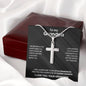 Luxury cross necklace - To my Grandpa