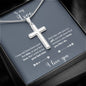 Stainless steel necklace - To my Love