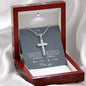 Stainless steel necklace - To my Love