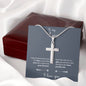 Stainless steel necklace - To my Love