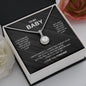 White gold necklace to my Baby - FREE EARRINGS