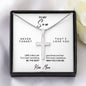 Stainless steel necklace - To my Son