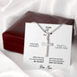 Stainless steel necklace - To my Son