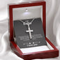 Stainless steel necklace - To my Darling