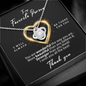 Sterling Silver Necklace - To my favorite Person