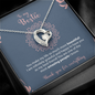 White gold necklace - To my Bestie
