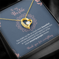White gold necklace - To my Bestie
