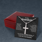 Luxury cross necklace - to my Grandson