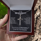 Luxury cross necklace - to my Grandson
