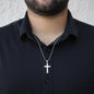 Luxury cross necklace - to my Grandson